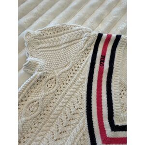 Polo Ralph Lauren Girls Ruffled Sweater Size 8-10